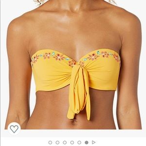 NWT CoCo Reef Costa Marigold Swim Top 32/34DD